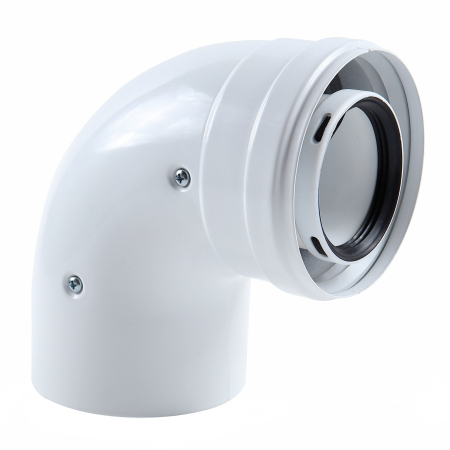 Accesorii montare - Cot concentric 110/150 pentru Ariston