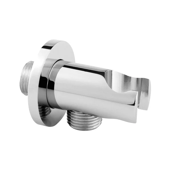 Pare, furtunuri si accesorii - Cot de iesire dus Ferro cu suport para crom lucios