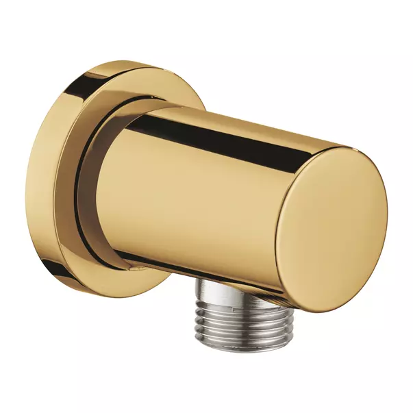 Cot de iesire dus Grohe Rainshower auriu lucios Cool Sunrise [1]