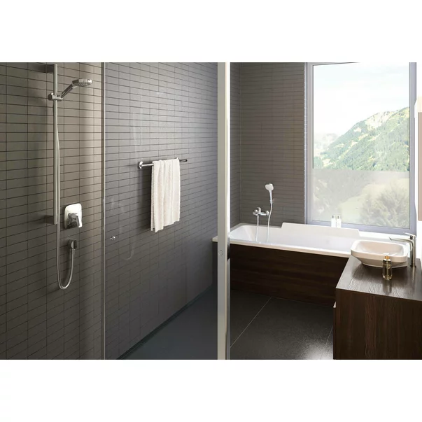 Cot de iesire dus Hansgrohe Fixfit E negru mat [3]