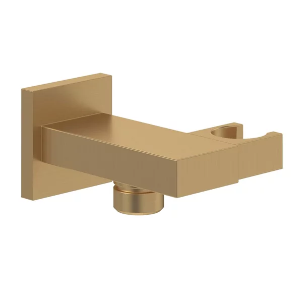 Baie - Cot de iesire dus Villeroy&Boch Universal patrat cu suport para auriu periat