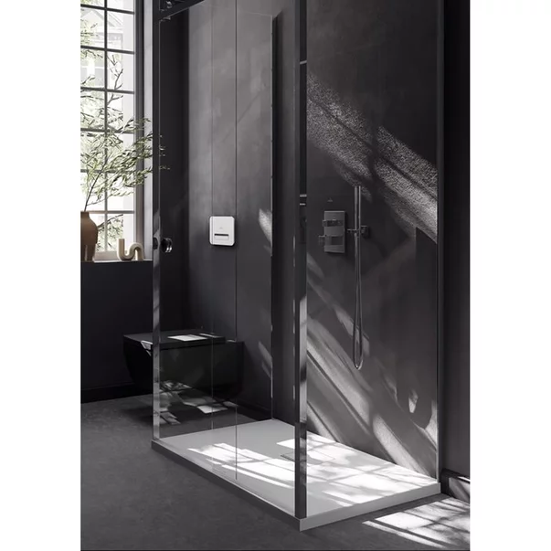 Cot de iesire dus Villeroy&Boch Universal patrat cu suport para crom lucios [4]