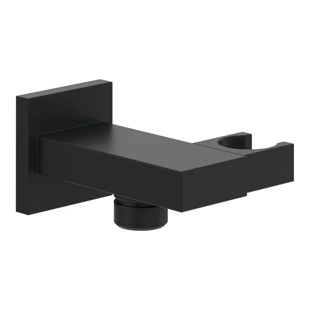 Baie - Cot de iesire dus Villeroy&Boch Universal patrat cu suport para negru mat