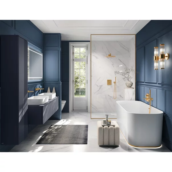 Cot de iesire dus Villeroy&Boch Universal rotund cu suport para auriu periat [6]