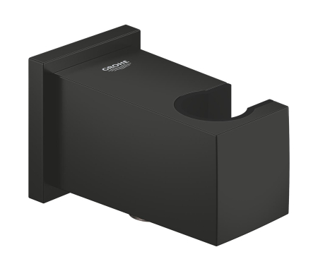 Accesorii baie - Cot iesire dus Grohe 263702430, 88 mm, 52 mm, 1/2 diametru filet iesire, 1/2 diametru filet alimentare, Negru