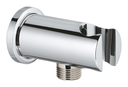 Accesorii baie - Cot iesire dus Grohe 26658000, 86 mm, 48 mm, 1/2 diametru filet iesire, 1/2 diametru filet alimentare, Crom