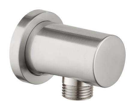 Baie - Cot iesire dus Grohe 27057DC0, Rainshower, 1/2'' x 1'/2'', mat, otel satinat