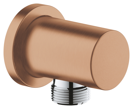 Baie - Cot iesire dus Grohe 27057DL0, Rainshower, 1/2'' x 1/2'', mat, cupru