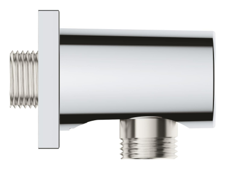 Cot iesire dus Grohe 27076000, 54 mm, 50 mm, 1/2 diametru filet iesire, 1/2 diametru filet alimentare, Crom [1]