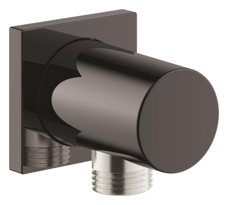 Baie - Cot iesire dus Grohe 27076A00, Rainshower Cube, 1/2'' x 1/2'', lucios, grafit
