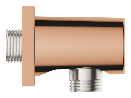 Cot iesire dus Grohe 27076DA0, Rainshower Cube, 1/2'' x 1/2'', lucios, cupru [1]
