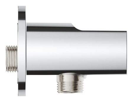 Cot iesire dus Grohe 28628001, 85 mm, 70 mm, 1/2 diametru filet iesire, 1/2 diametru filet alimentare, Crom [2]