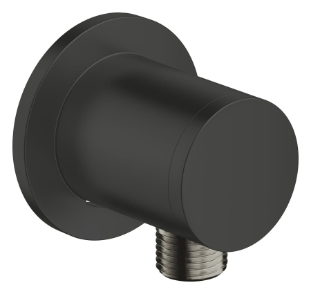 Accesorii baie - Cot iesire dus Grohe 286712431, 65 mm, 67 mm, 1/2 diametru filet iesire, 1/2 diametru filet alimentare, Negru