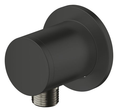 Cot iesire dus Grohe 286712431, 65 mm, 67 mm, 1/2 diametru filet iesire, 1/2 diametru filet alimentare, Negru [2]