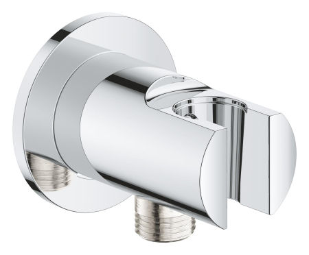 Accesorii baie - Cot iesire dus Grohe 28679001, 85 mm, 70 mm, 1/2 diametru filet iesire, 1/2 diametru filet alimentare, Crom