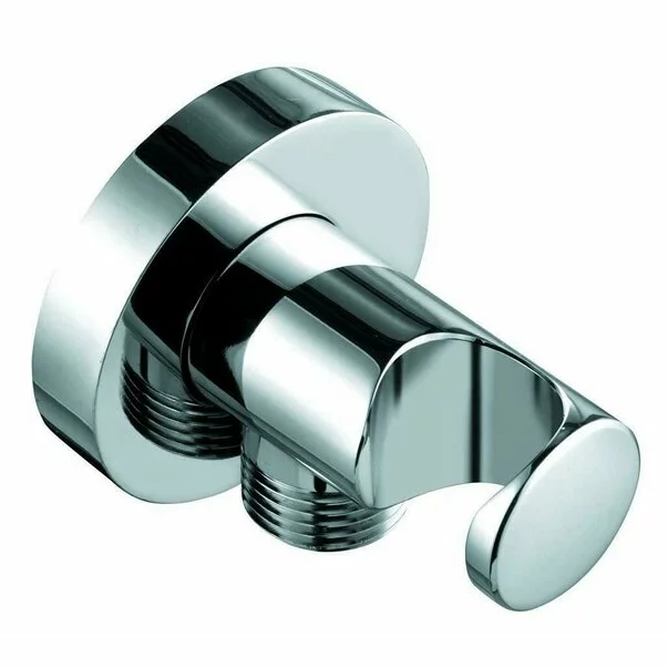 Pare, furtunuri si accesorii - Cot racord Kludi cu suport dus cu montaj pe perete