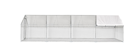 Zootehnie - Cotet (tarc) pasari, 3x8x2m, Micul Fermier