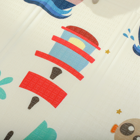  Covoras bebelusi pliabil, fata-verso, 196x176cm, tema cerbi si balene [8]