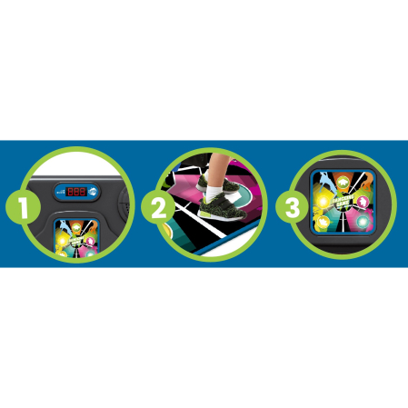 Covoras de dans muzical interactiv pentru copii 3 ani+, cu 4 moduri de joc si 9 melodii, lumini si sunete pentru distractie si dezvoltarea coordonarii [2]