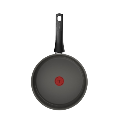 Cratita Tefal Renewal Ceramic G0173202, 24 cm, capac din sticla, invelis ceramic antiaderent Inoceram, Thermo-Signal™, inductie, gri [5]