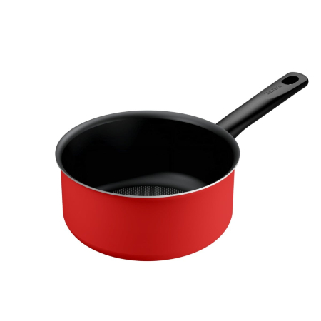 Bucatarie - Cratita Tefal Sensation B4253002, 20 cm, invelis antiaderent Titanium, indicator Thermo-Signal™, baza Diffusion, rosu