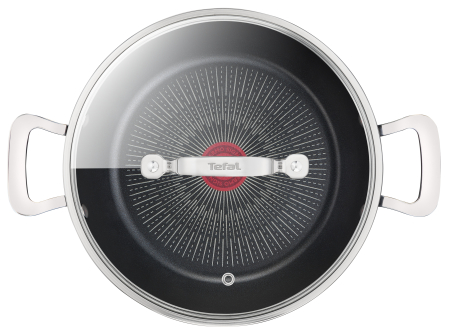 Cratita Unlimited G2557172, 26 cm, invelis antiaderent 100% sigur, Titanium Anti-Scratch, Thermo-Signal™, baza Thermo-Fusion™, aluminiu, negr [2]