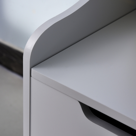  cufar din lemn, cu capac, 60x40x48cm, gri [8]