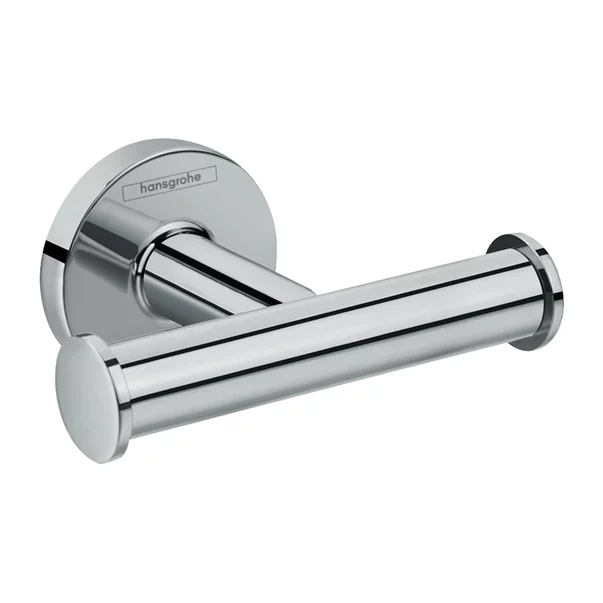 Cuiere si suporturi prosoape - Cuier dublu crom Hansgrohe Logis Universal