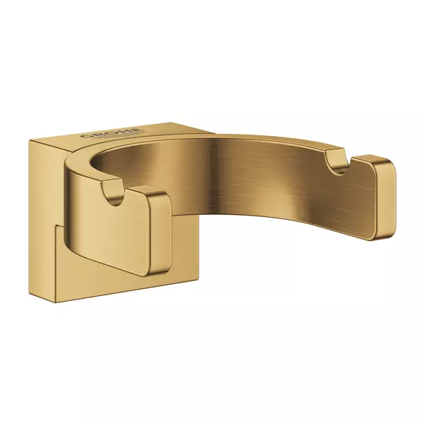 Accesorii baie - Cuier dublu Grohe Selection auriu periat Cool Sunrise