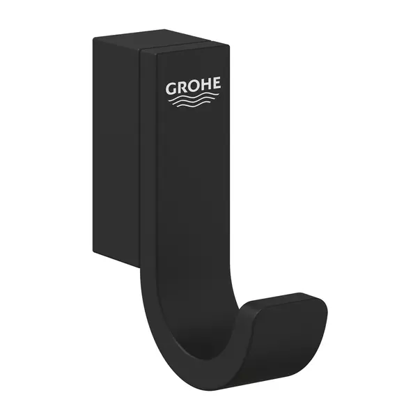 Accesorii baie - Cuier Grohe Selection negru mat Phantom Black