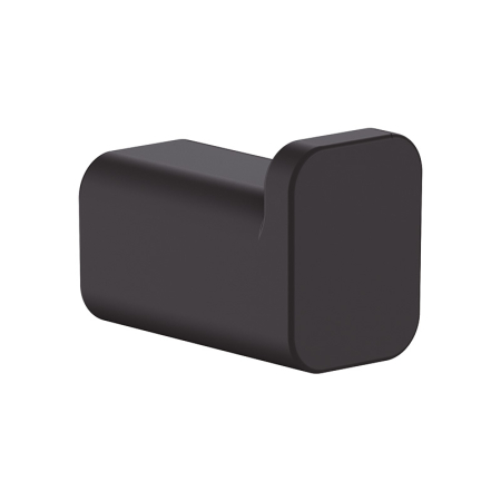 Baie - Cuier Hansgrohe AddStoris negru mat