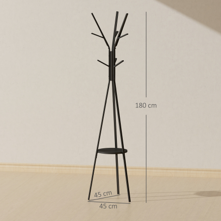  Cuier Pom metal/lemn 45×45×180 cm [2]