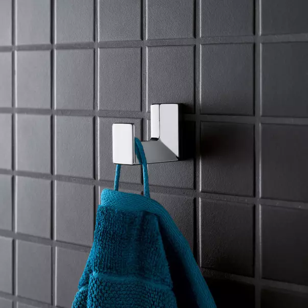 Cuier simplu Grohe Selection Cube crom lucios [1]