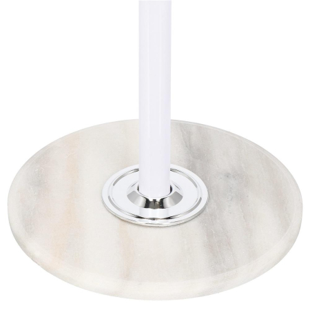 Cuier tip pom din metal Sersimo, 12 agatatoare, 174cm, alb [3]