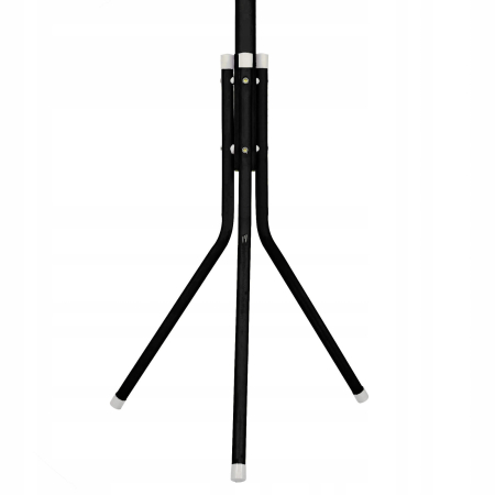 Cuier tip pom metalic Sersimo, 12 agatatoare, 177cm, negru [8]