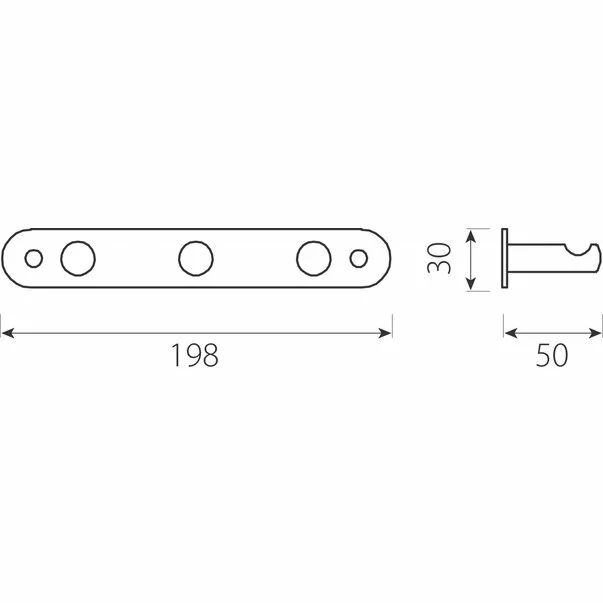 Cuier triplu Ferro Grace Hotel [1]