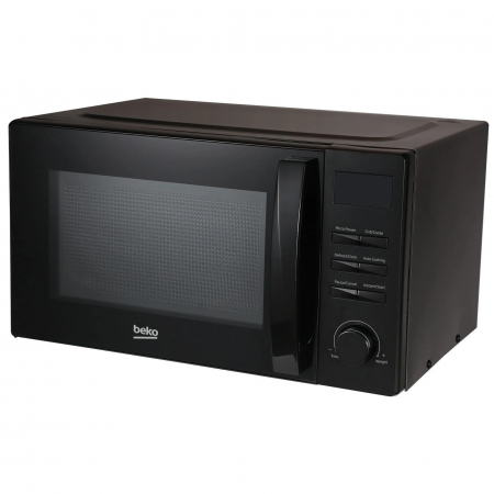 Cuptoare cu microunde - Cuptor cu microunde Beko MGF23210B, Putere 800 W, 23 L, 8 programe AutoCook, 5 trepte de putere, functie dezghetare, timer digital, Negru