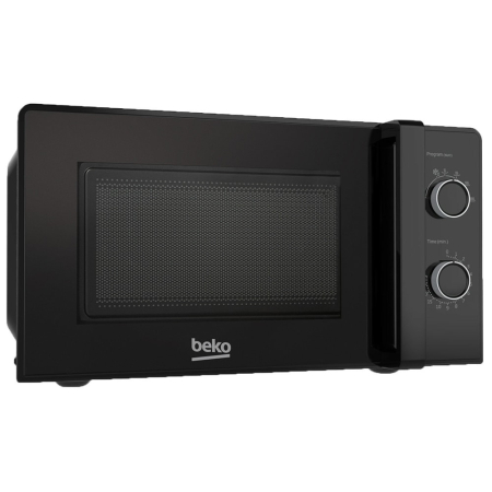 Cuptor cu microunde BEKO MOC20100BFB, 20l, 700W, Dezghetare, 6 trepte de putere, Timer, Control mecanic, Negru [1]