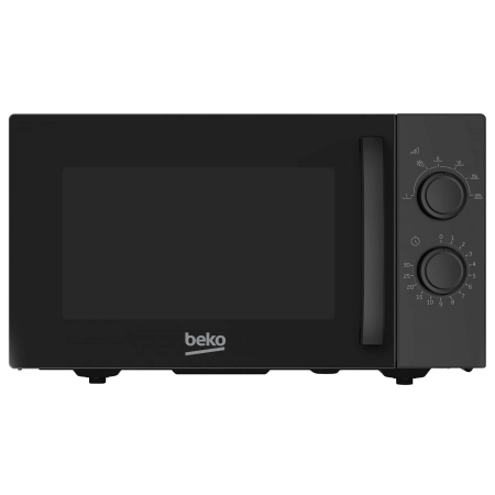 Cuptoare cu microunde - Cuptor cu microunde Beko MOF23300B, putere 900 W, 23 L, functie dezghetare, grill, 6 niveluri de putere, timer mecanic, Negru