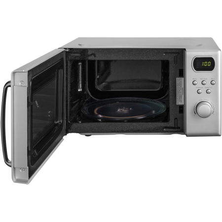 Cuptor cu  microunde Daewoo KOR-6S2BS-2, microunde, putere w 700, capacitate l 20, numar programe 8, trepte de putere 5, argintiu [1]