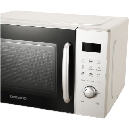 Cuptor cu microunde Daewoo KOR-91RBS-2, microunde, putere w 800, capacitate l 23, numar programe 6, trepte de putere 5, argintiu [3]