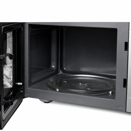 Cuptor cu microunde HAEGER MAGIC MICRO 26, Capacitate 26L, Putere 800W, 5 niveluri putere si dezghetare, Gatire automata si expresa, Ecran Digital, Argintiu [3]