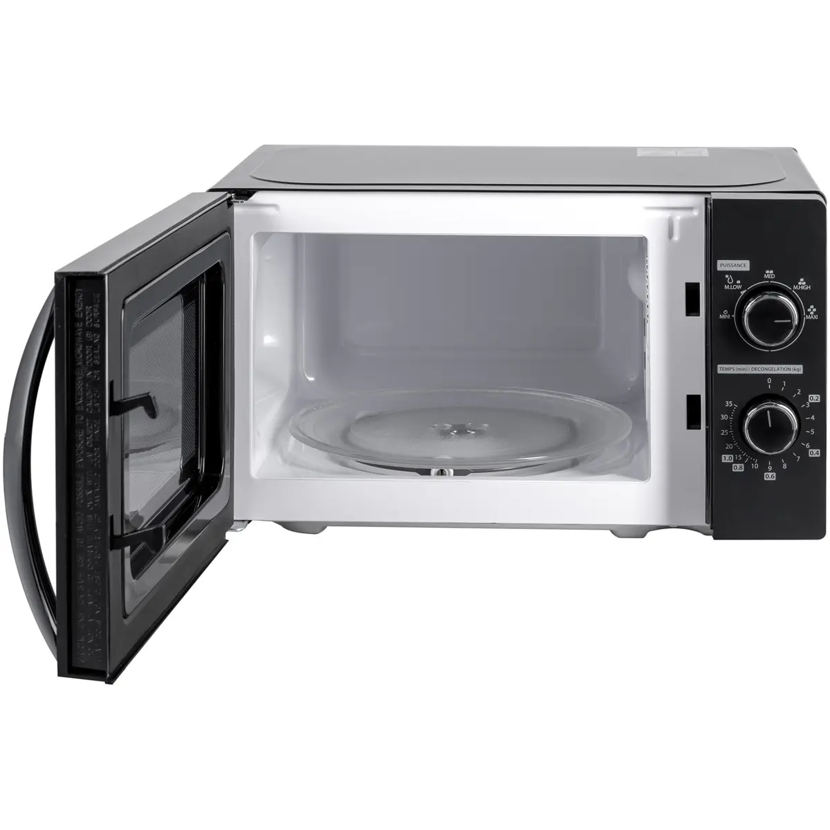 Cuptor cu microunde Toshiba MW-MM20PBK, microunde, putere w 800, capacitate l 20, numar programe 2, trepte de putere 5, negru [1]
