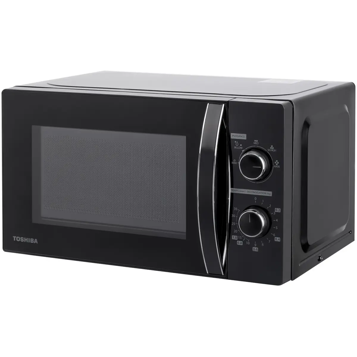 Cuptor cu microunde Toshiba MW-MM20PBK, microunde, putere w 800, capacitate l 20, numar programe 2, trepte de putere 5, negru [2]