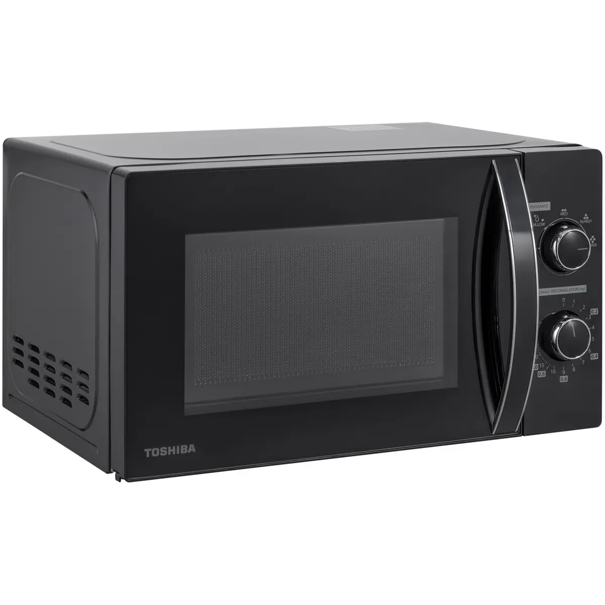 Cuptor cu microunde Toshiba MW-MM20PBK, microunde, putere w 800, capacitate l 20, numar programe 2, trepte de putere 5, negru [3]