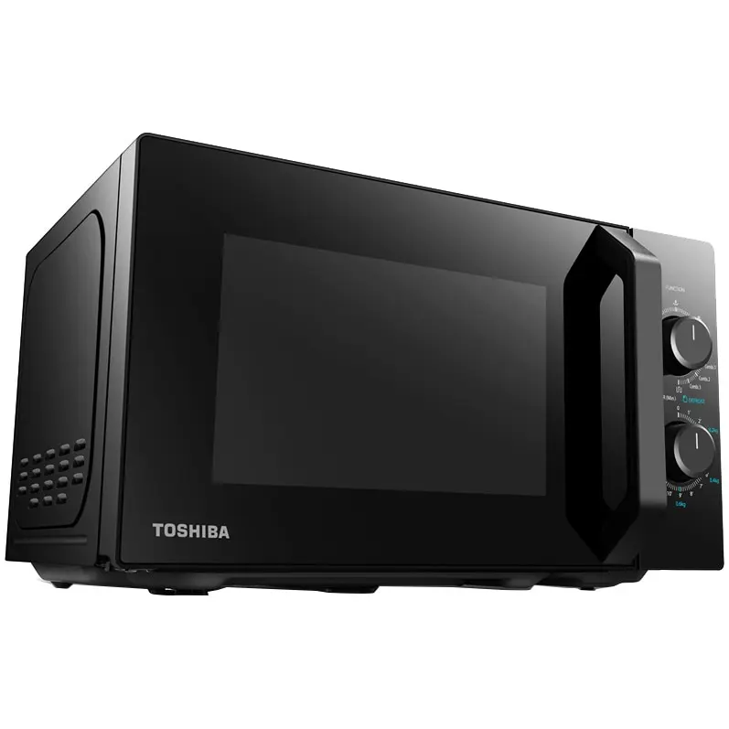 Cuptor cu microunde Toshiba MW2-MG20PBK, microunde, putere w 800, capacitate l 20, numar programe 3, trepte de putere 5, negru [3]