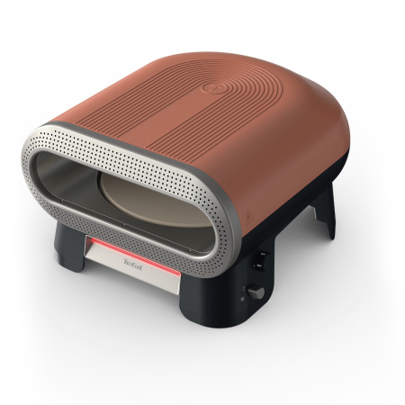 Cuptor electric pentru pizza Tefal Pizza Pronto JM600TE0, 2600 W, 4 trepte de temperatura, piatra rotativa automata, accesoriu pentru feliat pizza, pa [10]
