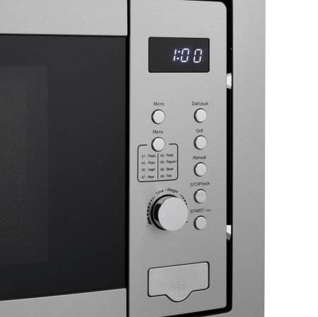 Cuptor microunde Daewoo KOC-25X-2, 850 W, 5 trepte, 25 l, 59.5 cm, 36.75 cm, 38.5 cm, 8 programe, Inox [4]