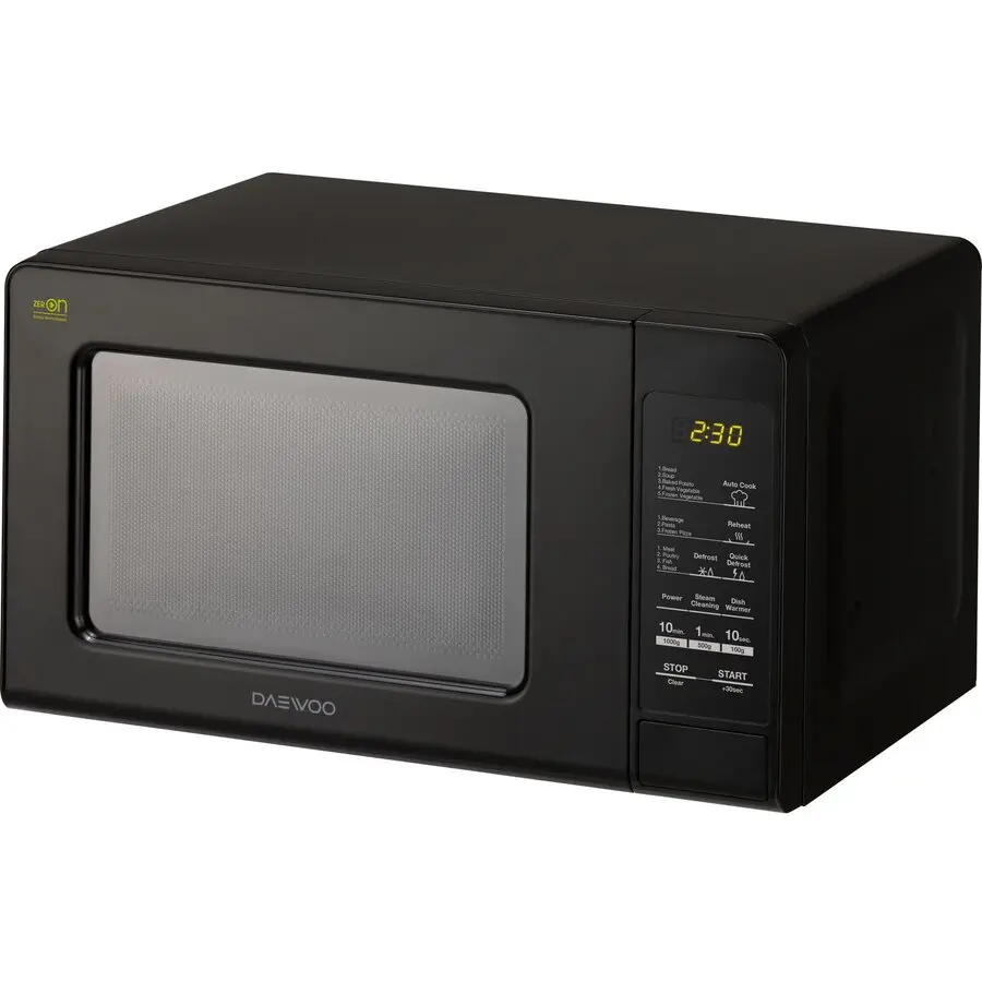Cuptor microunde Daewoo KOR-AF25BKX, putere w 850, capacitate l 25, numar programe 12, trepte de putere 5, negru [1]