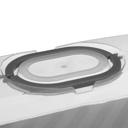 Cutie depozitare paine, 5Five, polipropilena, 36x13x16 cm, gri [6]